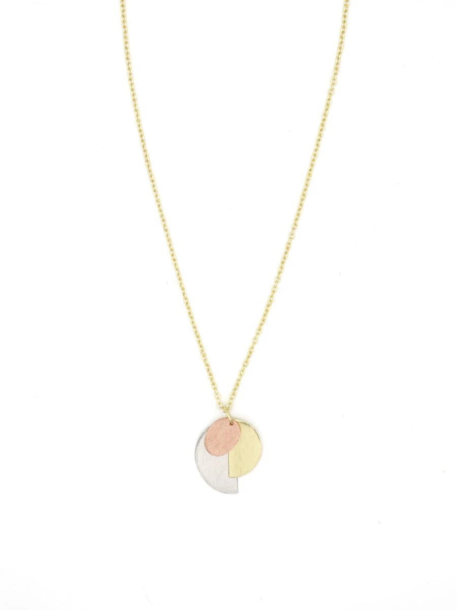 Overlay Pendant Necklace