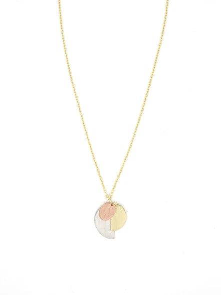 Overlay Pendant Necklace