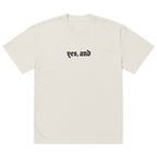 Yes, and Oversized faded t-shirt by La Vie Bien