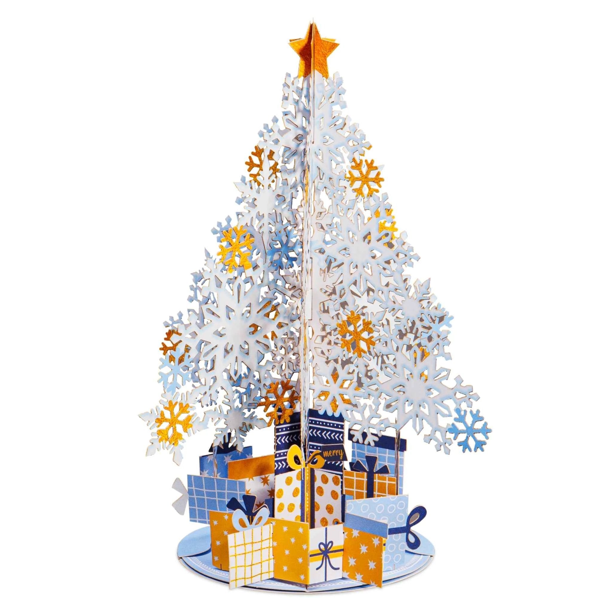 Oversized Magical Christmas Tree Keepsake Pop Up Card by Paper Love