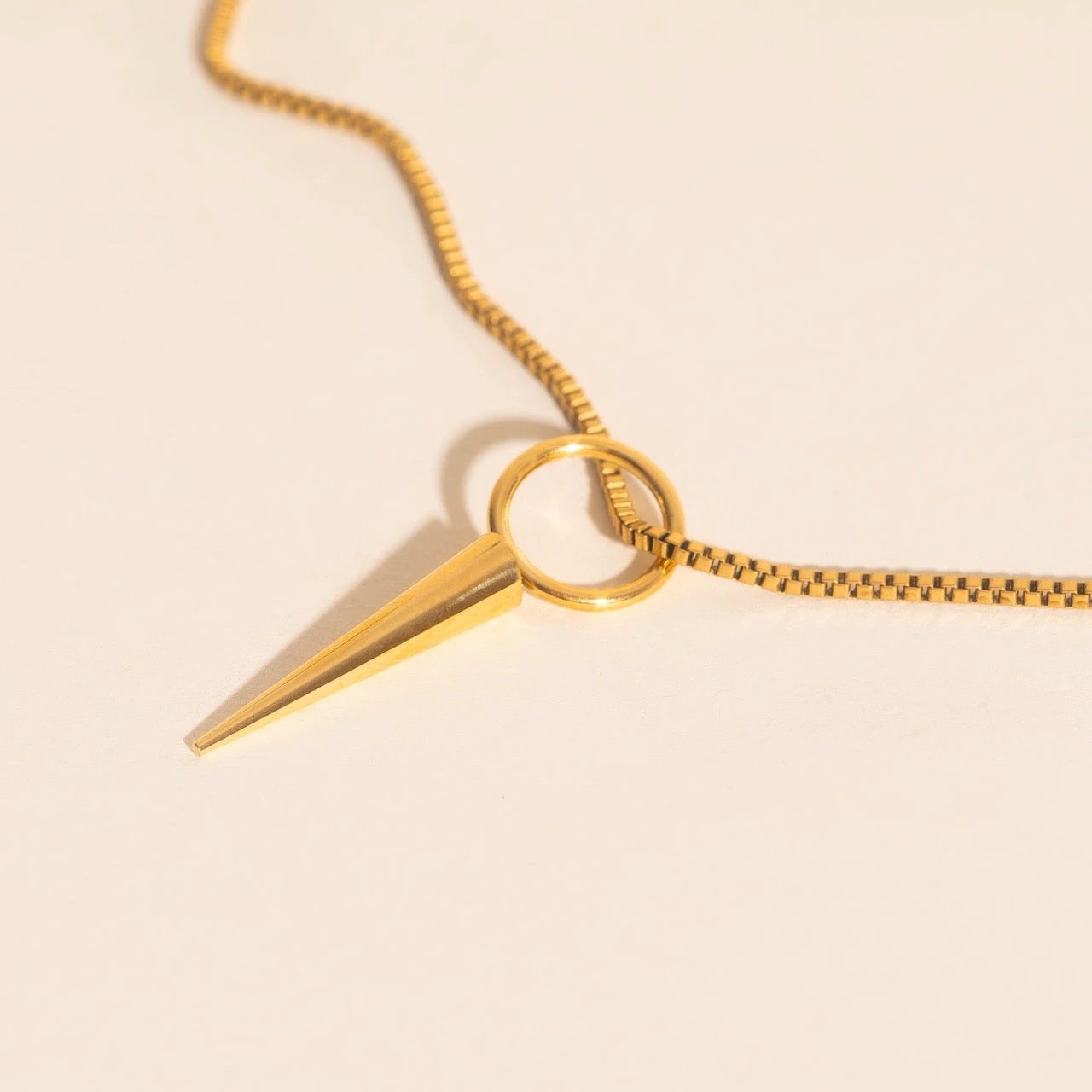 Oversized Spike Necklace Charm by Oh Clementine