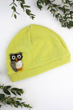 Owl Cashmere Hat - Baby hat La Vie Bien Owl Cashmere Hat - Baby