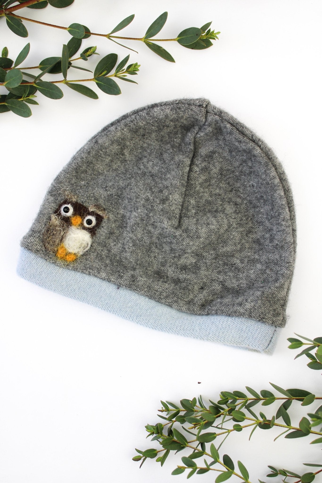 Owl Cashmere Hat - Baby hat La Vie Bien Owl Cashmere Hat - Baby