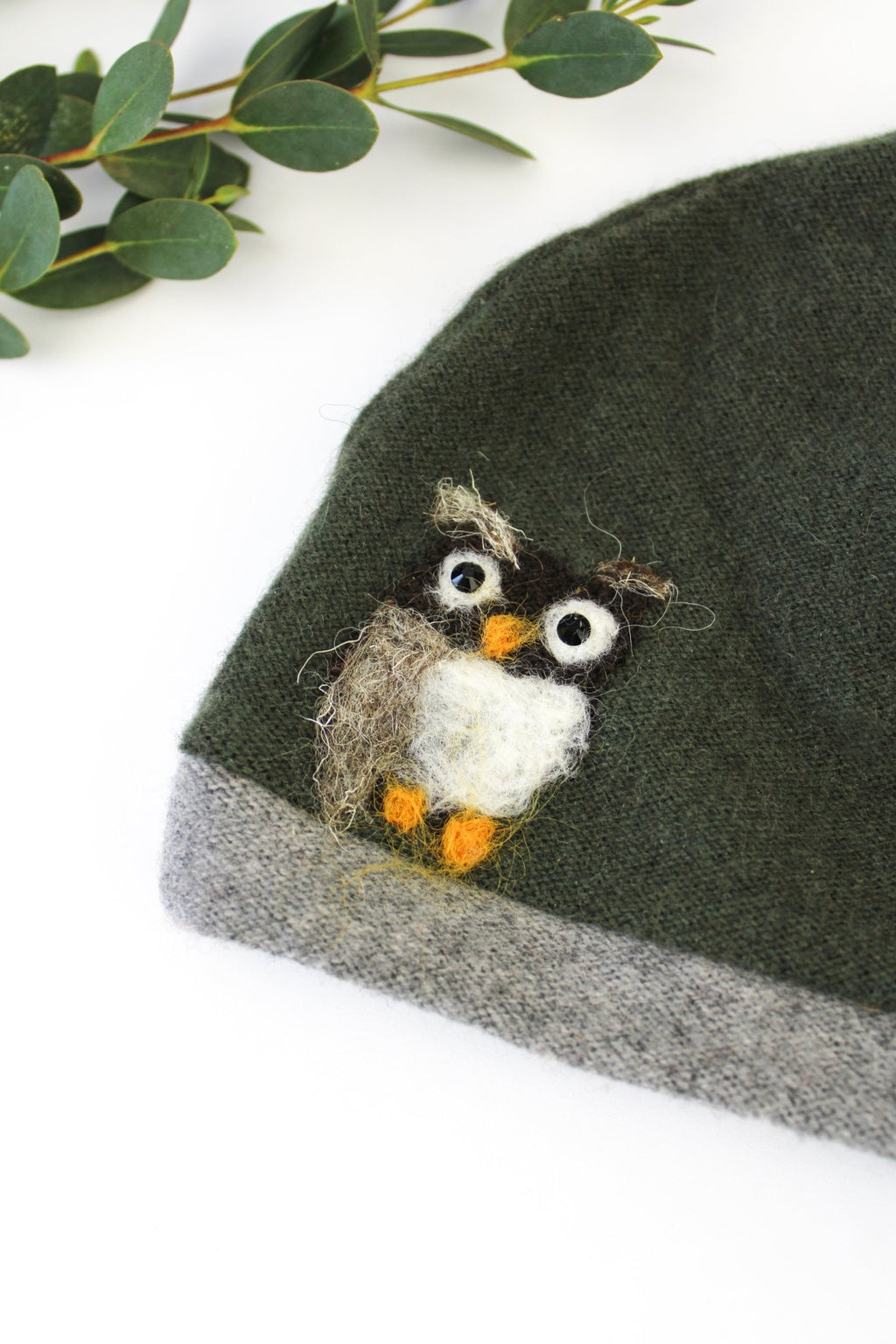 Owl Cashmere Hat - Baby hat La Vie Bien Owl Cashmere Hat - Baby