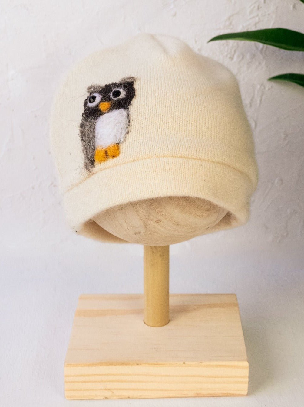 Owl Cashmere Hat - Baby hat La Vie Bien Owl Cashmere Hat - Baby