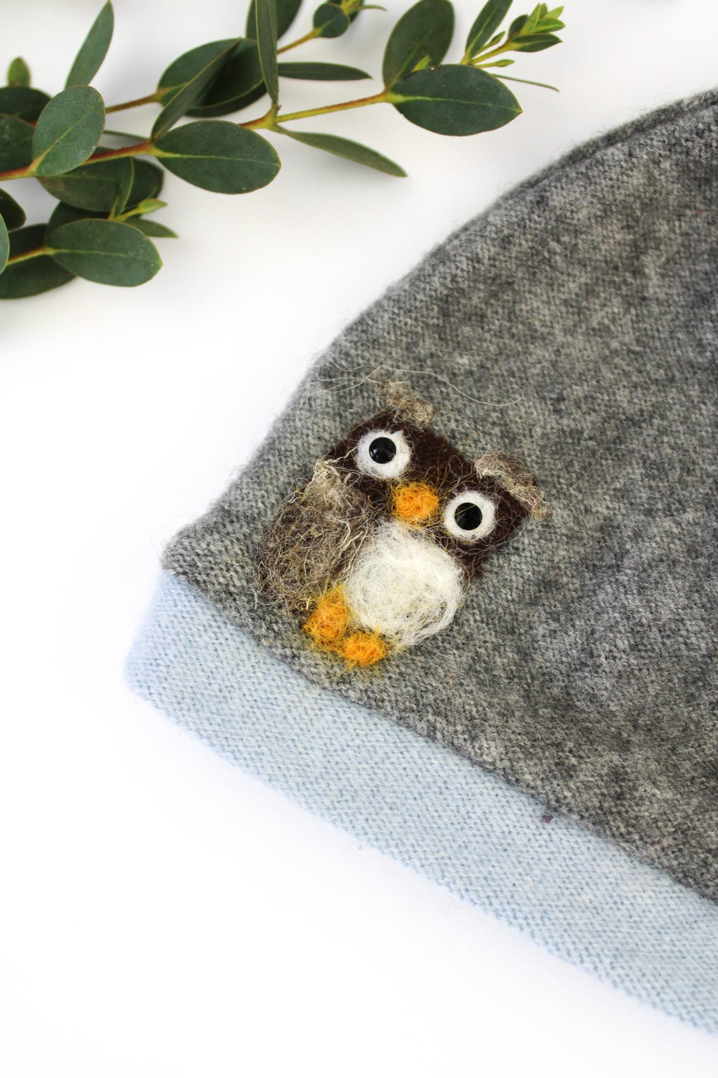 Owl Cashmere Hat - Baby hat La Vie Bien Owl Cashmere Hat - Baby