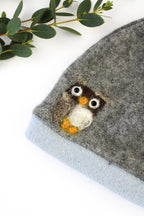 Owl Cashmere Hat - Baby hat La Vie Bien Owl Cashmere Hat - Baby