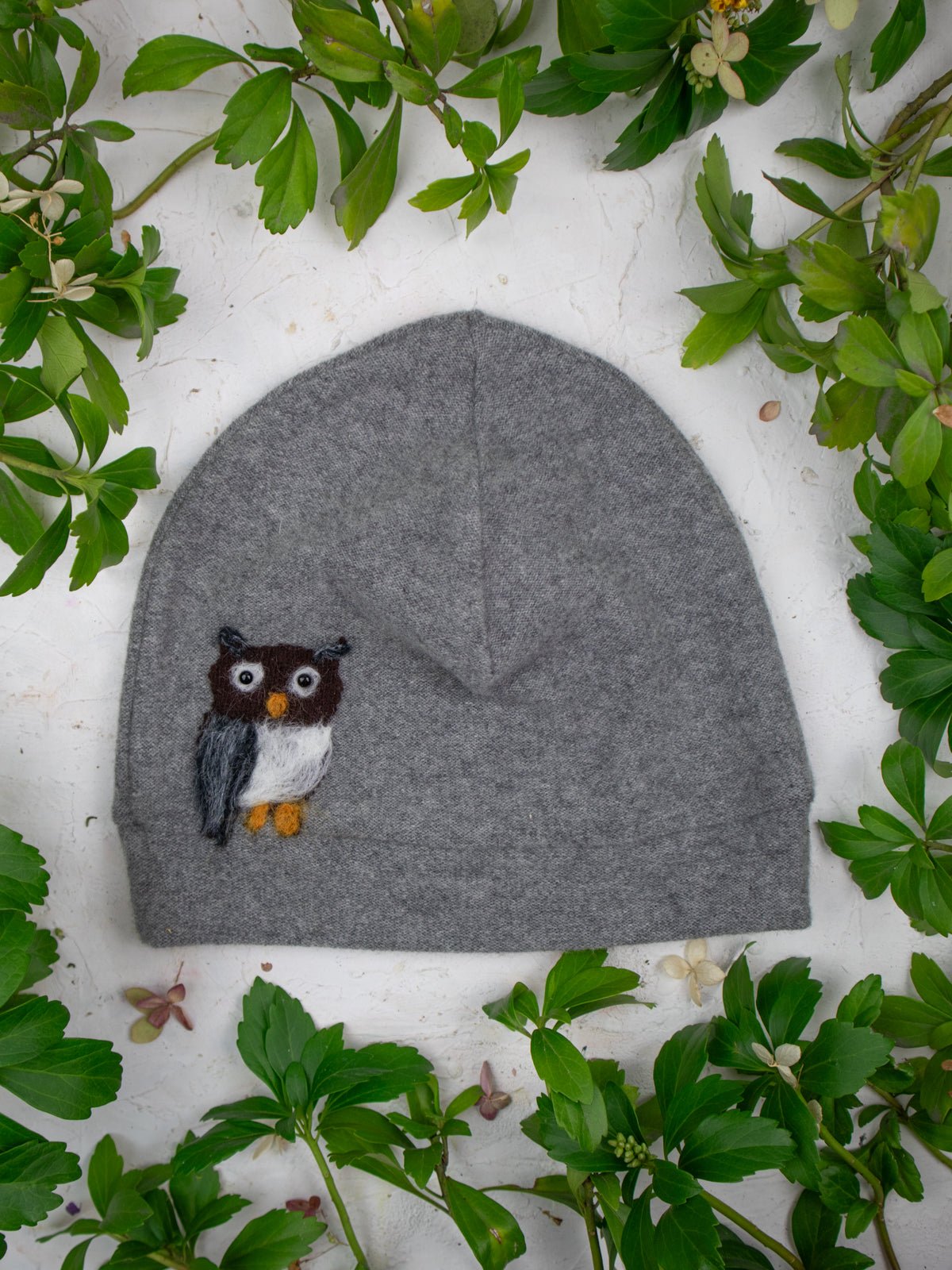 Owl Cashmere Hat - Child hat La Vie Bien Owl Cashmere Hat - Child