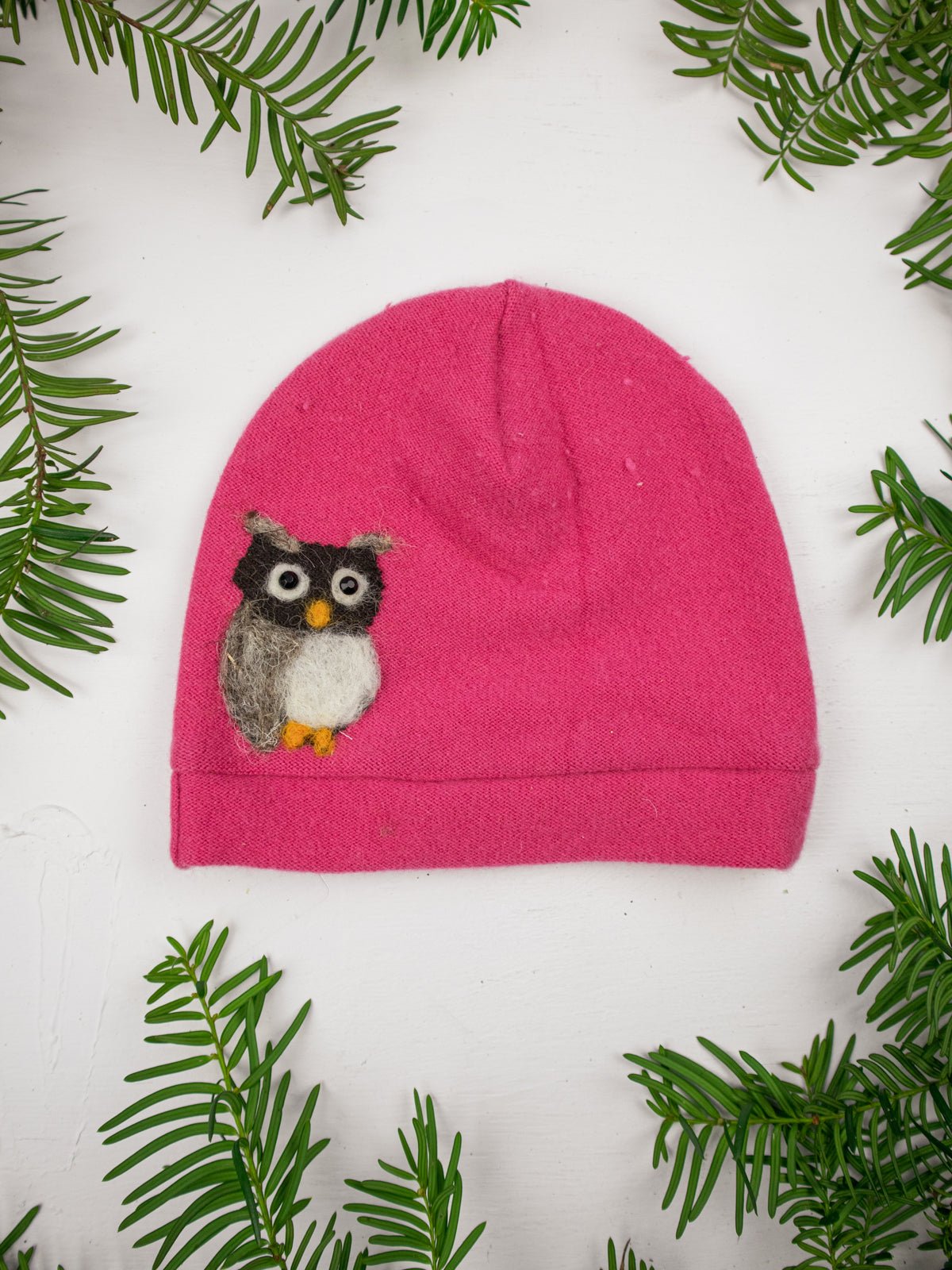 Owl Cashmere Hat - Child hat La Vie Bien Owl Cashmere Hat - Child