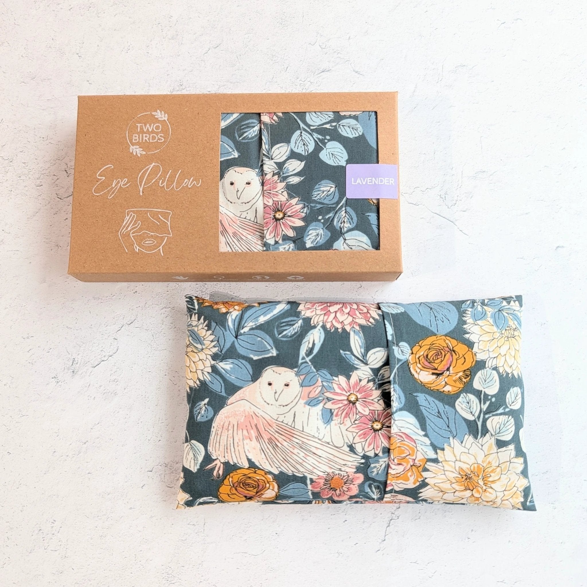 Owl Fairytale - Weighted Eye Pillow in lavender or unscented
