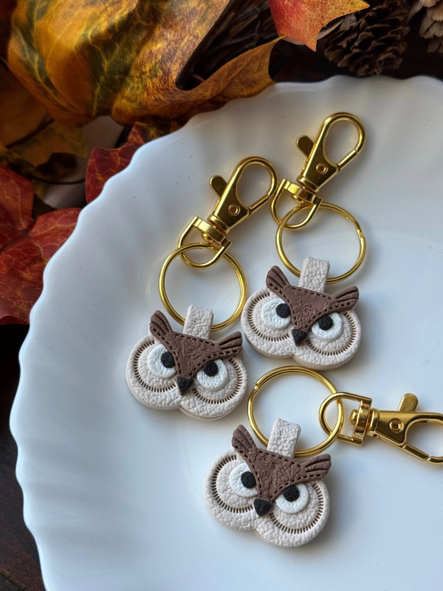Owl Keychain by Shop Something Earthy