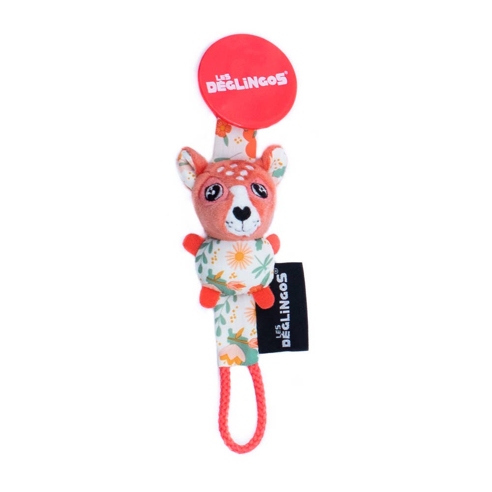 Pacifier Clip Melimelos the Deer Just for Kids La Vie Bien Pacifier Clip Melimelos the Deer