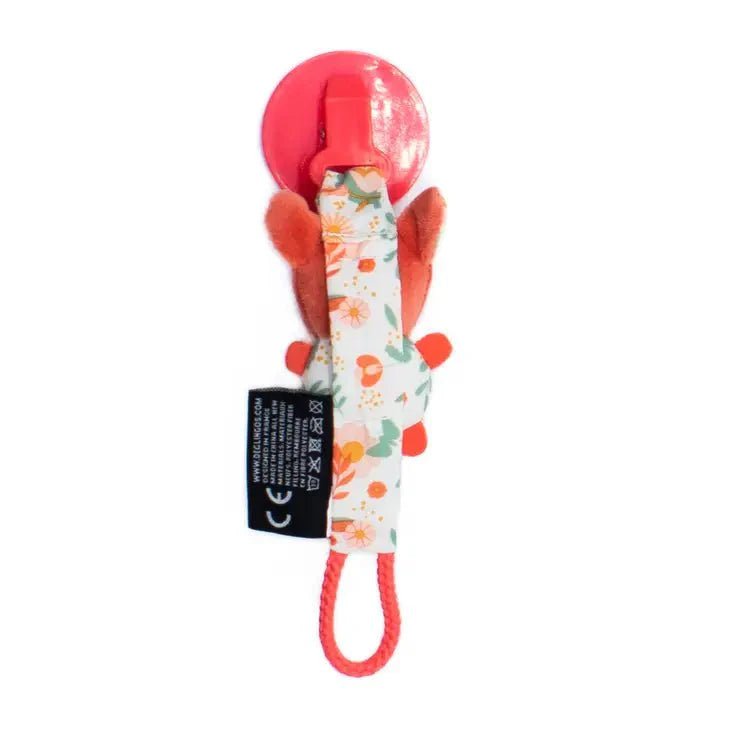 Pacifier Clip Melimelos the Deer Just for Kids La Vie Bien Pacifier Clip Melimelos the Deer