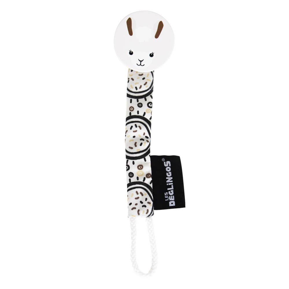 Pacifier Clip Muchachos the Llama Just for Kids La Vie Bien Pacifier Clip Muchachos the Llama