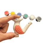 paint-your-own-ceramic-bird-whistle-kit by Music Frog Co