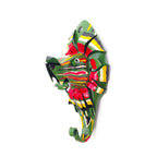 Painted Lion Coat Hook La Vie Bien Painted Lion Coat Hook