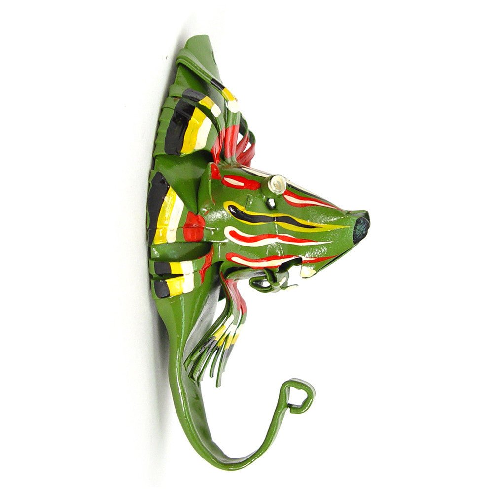 Painted Lion Coat Hook La Vie Bien Painted Lion Coat Hook