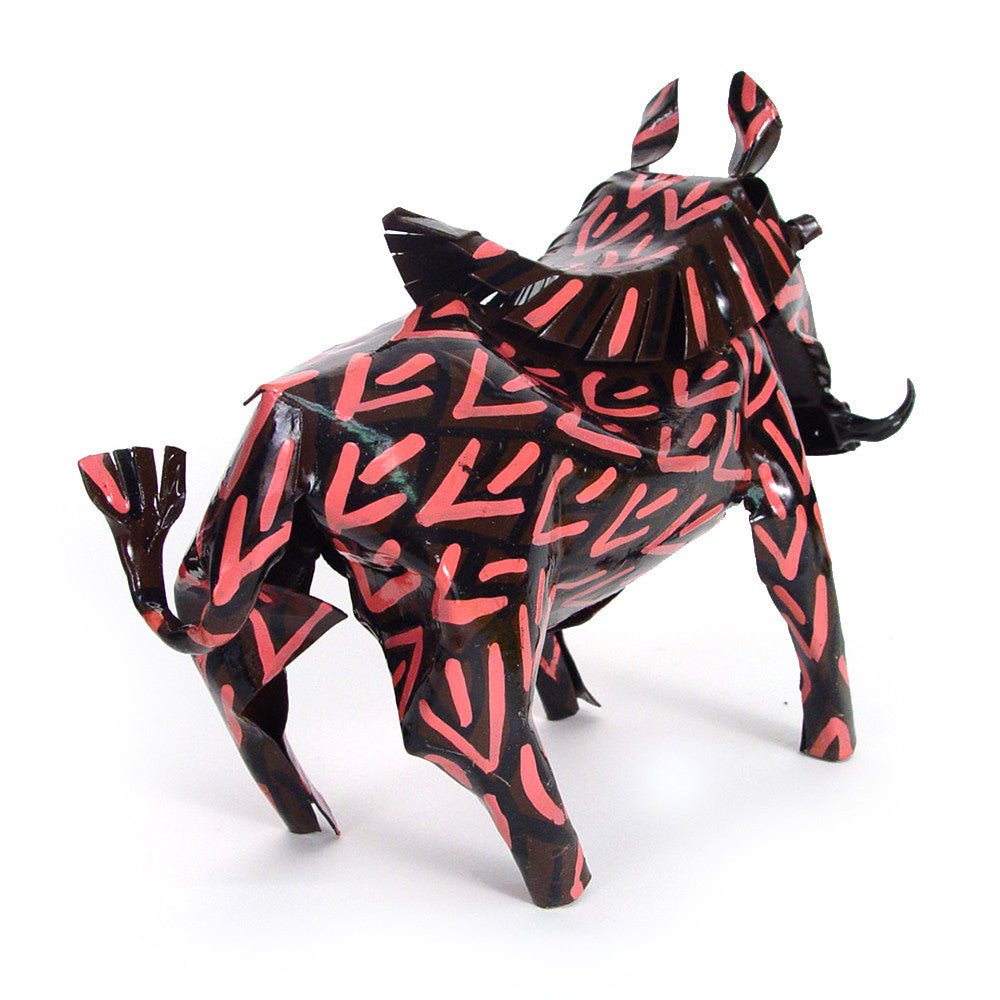 Painted Tin Warthog La Vie Bien Painted Tin Warthog