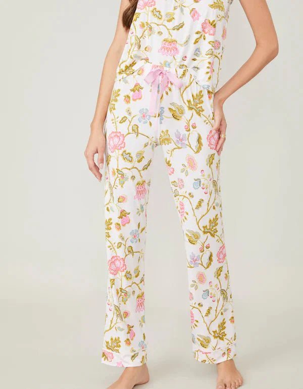 Pajama Pant Jane Jacobean Cream Apparel La Vie Bien Pajama Pant Jane Jacobean Cream