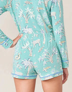 Pajama Short - Lowcountry Fauna Pajamas La Vie Bien Pajama Short - Lowcountry Fauna