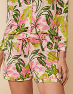 Pajama Short Palm Apparel La Vie Bien Pajama Short Palm