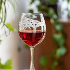 Palm Tree Etched Glassware Kitchen Accessories La Vie Bien Palm Tree Etched Glassware