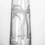 Palm Tree Etched Glassware Kitchen Accessories La Vie Bien Palm Tree Etched Glassware