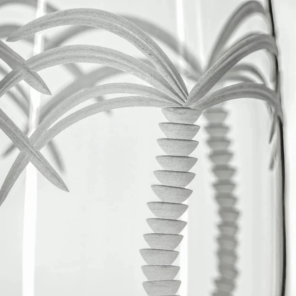 Palm Tree Etched Glassware Kitchen Accessories La Vie Bien Palm Tree Etched Glassware