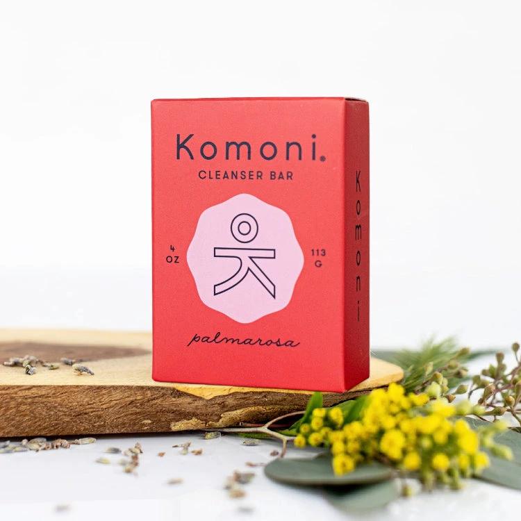 Palmarosa FACE & BODY CLEANSER BAR by KOMONI ®