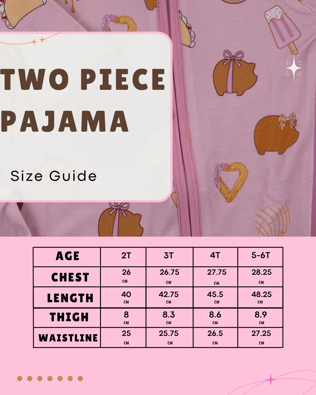 Pan Dulce Bamboo Pajamas La Vie Bien Pan Dulce Bamboo Pajamas