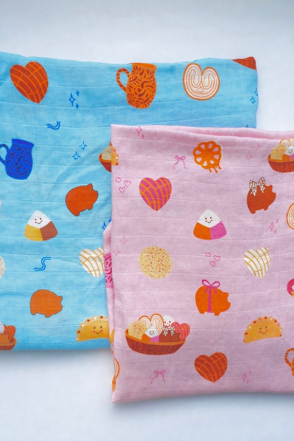 Pan Dulce Muslin Swaddle La Vie Bien Pan Dulce Muslin Swaddle