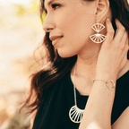 Panache Earrings by Ethical Trade Co