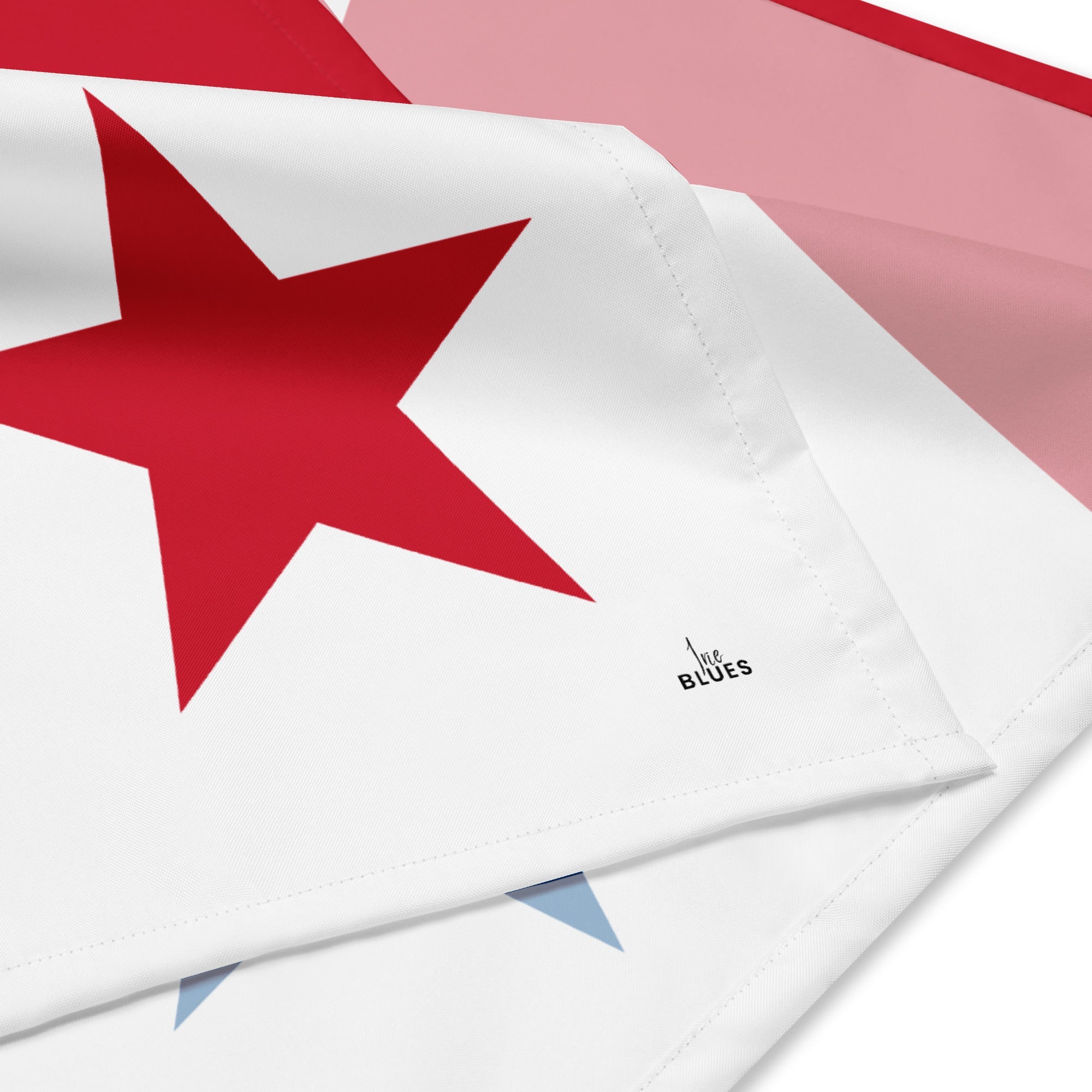 Panama Flag Bandana All-Over Print Bandana La Vie Bien Panama Flag Bandana