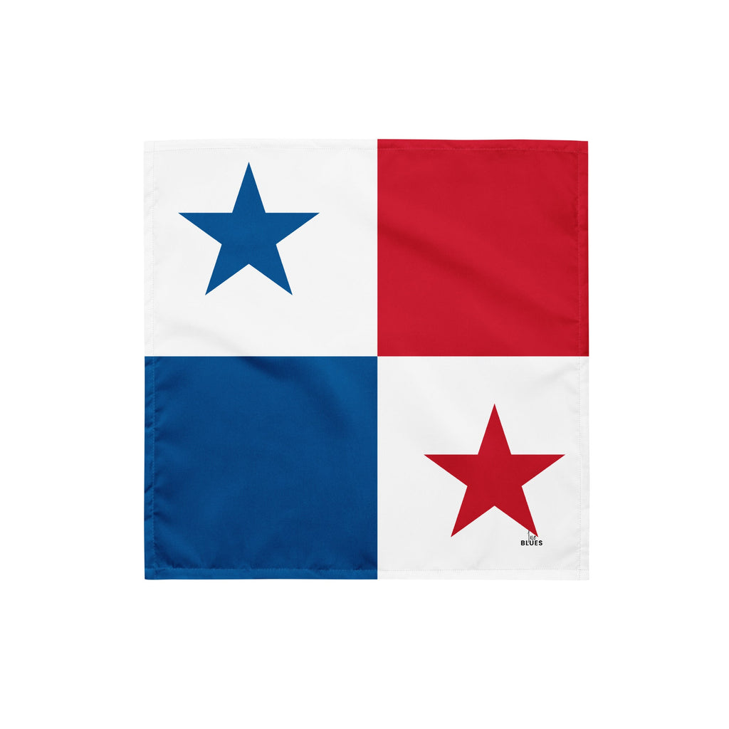 Panama Flag Bandana All-Over Print Bandana La Vie Bien Panama Flag Bandana