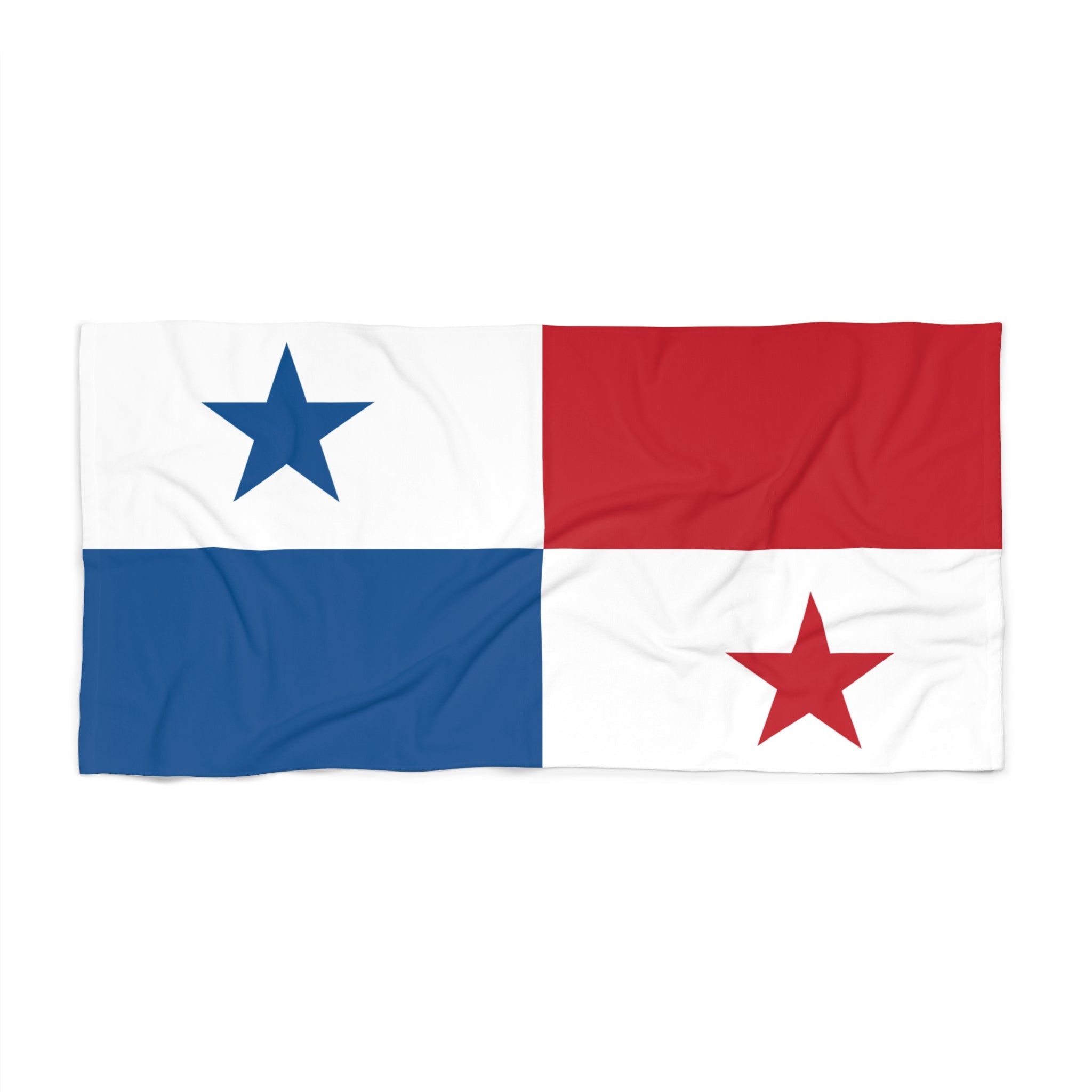Panama Flag Beach Towel Beach Towel (Generic Brand) La Vie Bien Panama Flag Beach Towel