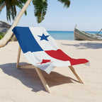 Panama Flag Beach Towel Beach Towel (Generic Brand) La Vie Bien Panama Flag Beach Towel