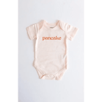 Pancake Organic Cotton Baby Bodysuit by Polished Prints