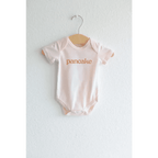 Pancake Organic Cotton Baby Bodysuit by Polished Prints