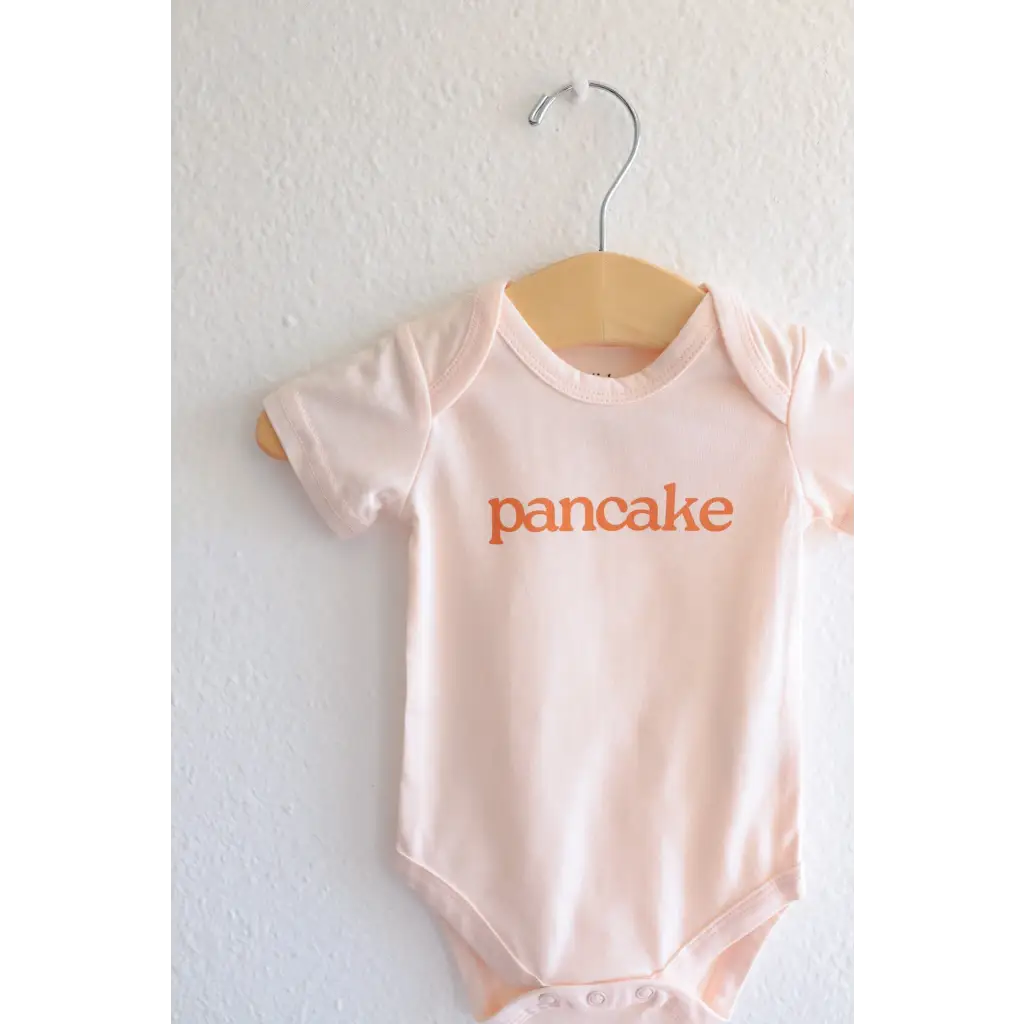 Pancake Organic Cotton Baby Bodysuit