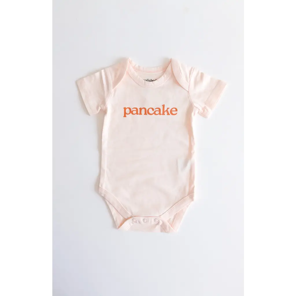 Pancake Organic Cotton Baby Bodysuit