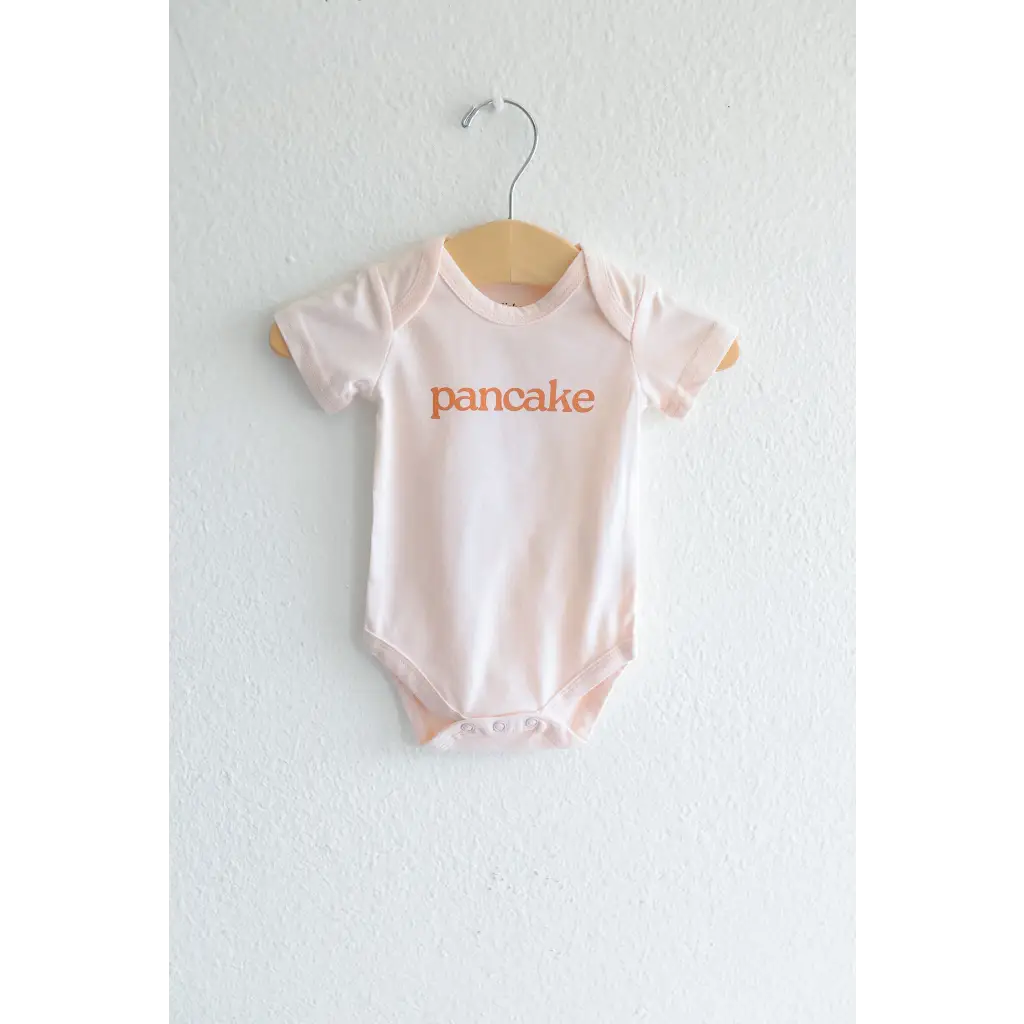 Pancake Organic Cotton Baby Bodysuit