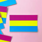 Pansexual Pride Flag Sticker Sticker La Vie Bien Pansexual Pride Flag Sticker