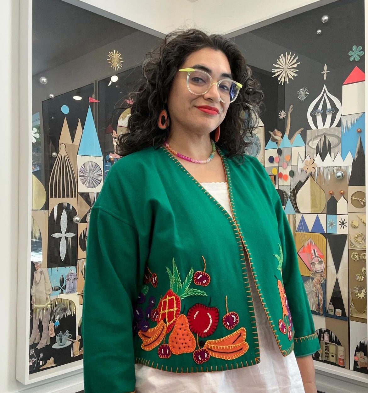 Papaya Earrings Earrings La Vie Bien Papaya Earrings