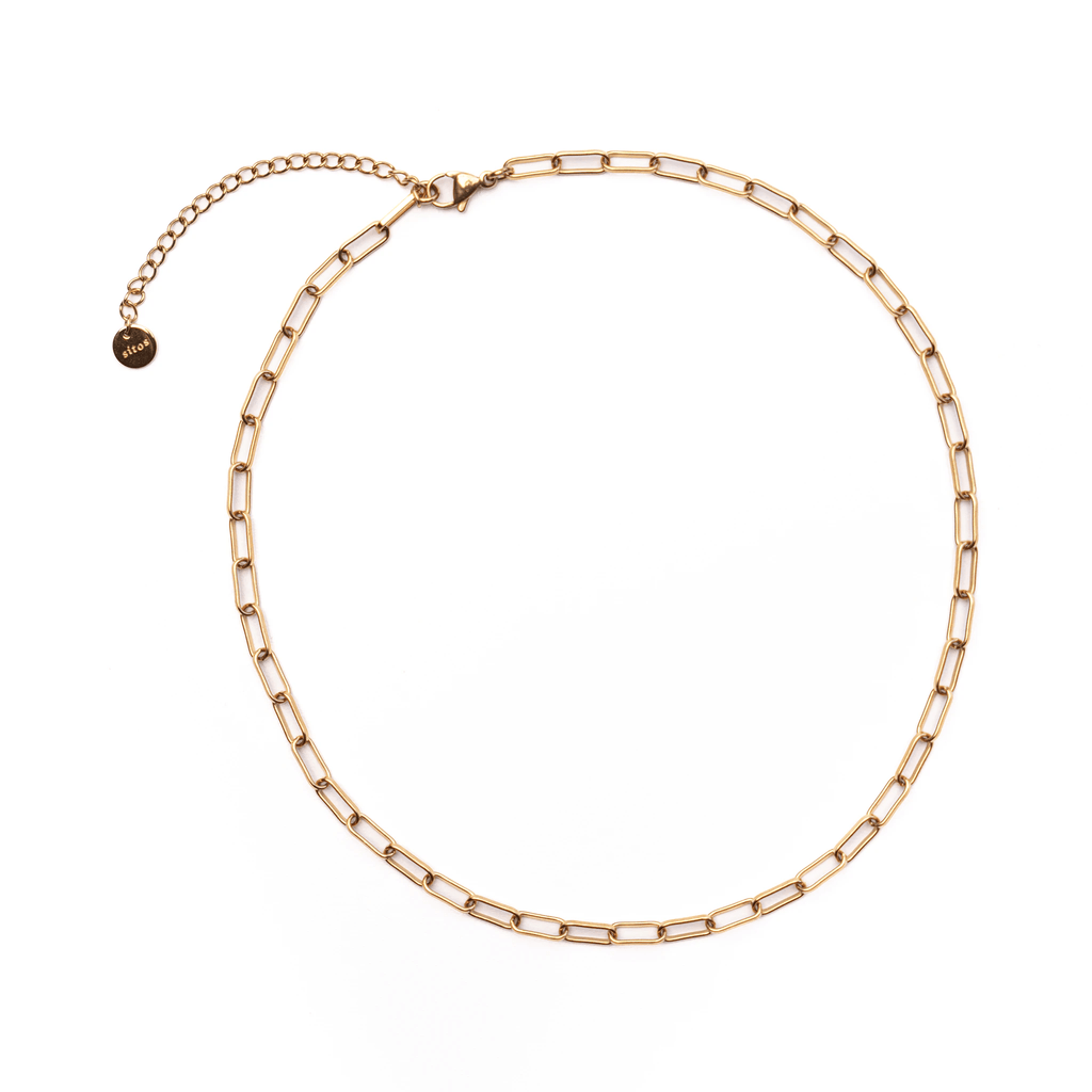 Paperclip Chain Necklace - Colombian Charms Collection