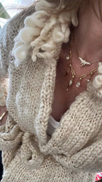 Paperclip Charm Bar Necklace - 18”, 24”, 28”