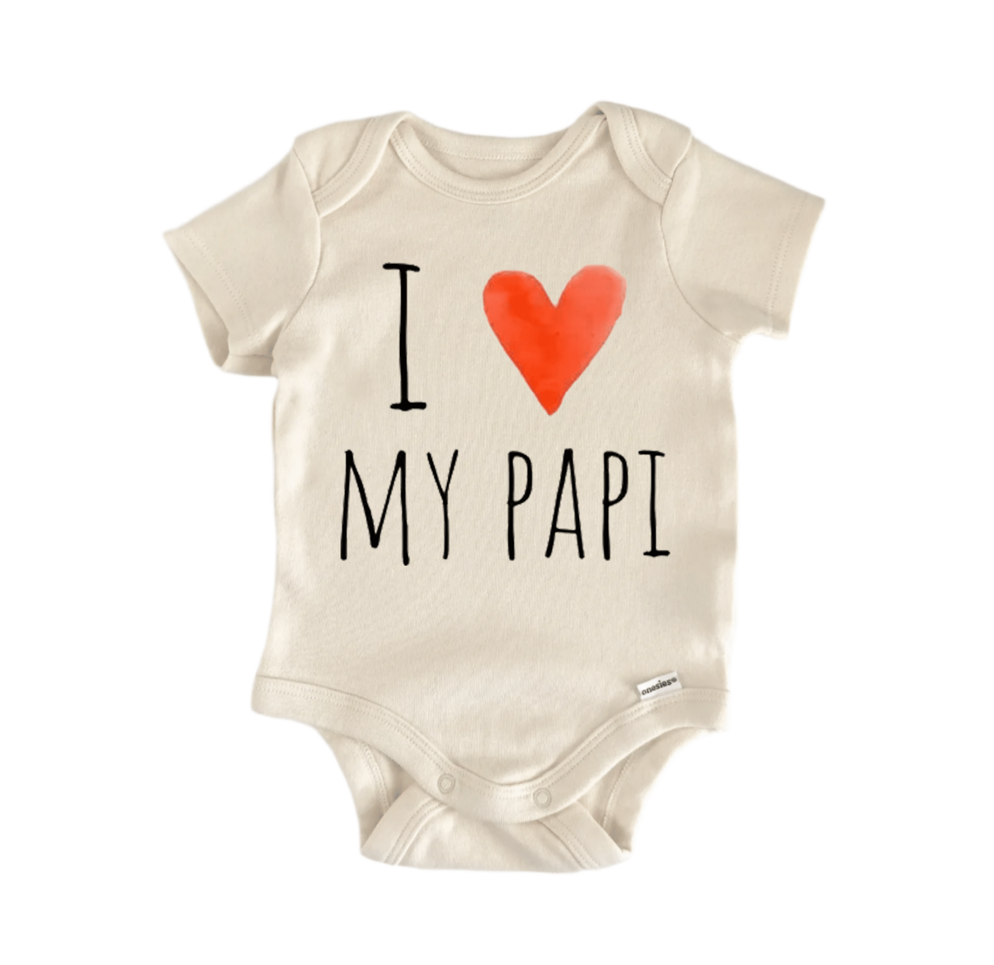 Papi Grandpa Spanish Newborn Baby Onesie® Bodysuit Baby Bodysuit La Vie Bien Papi Grandpa Spanish Newborn Baby Onesie® Bodysuit