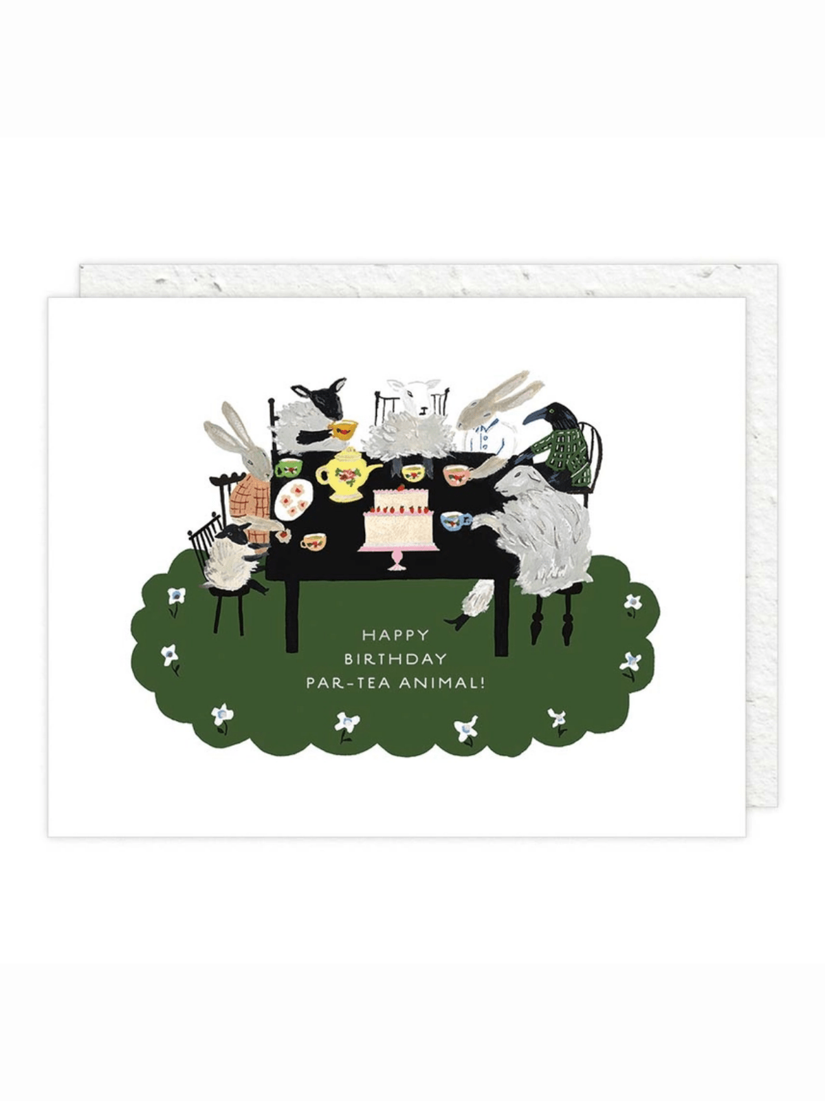 Par - Tea - Seeded Birthday Card