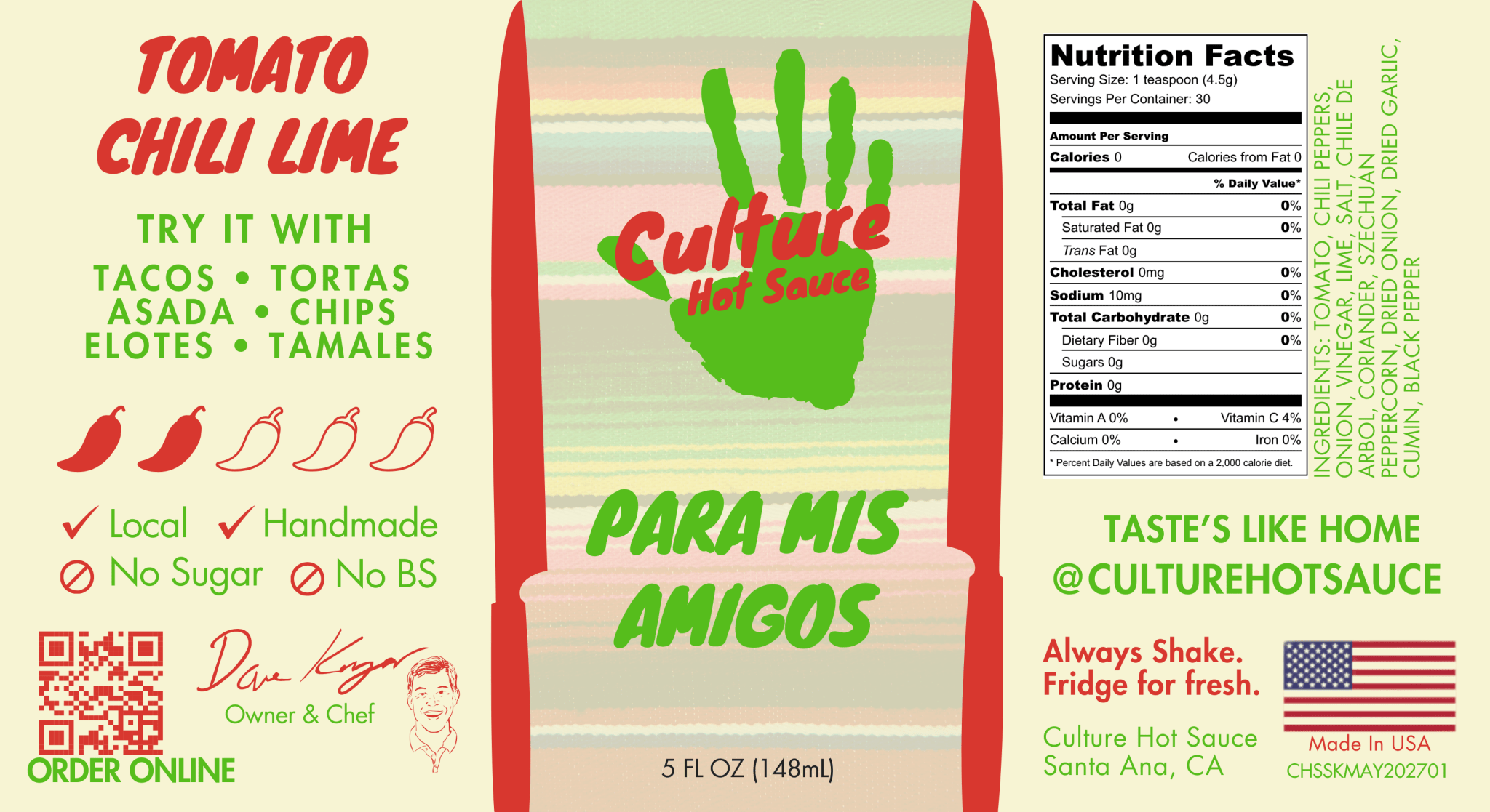 Para Mis Amigos Hot Sauce La Vie Bien Para Mis Amigos