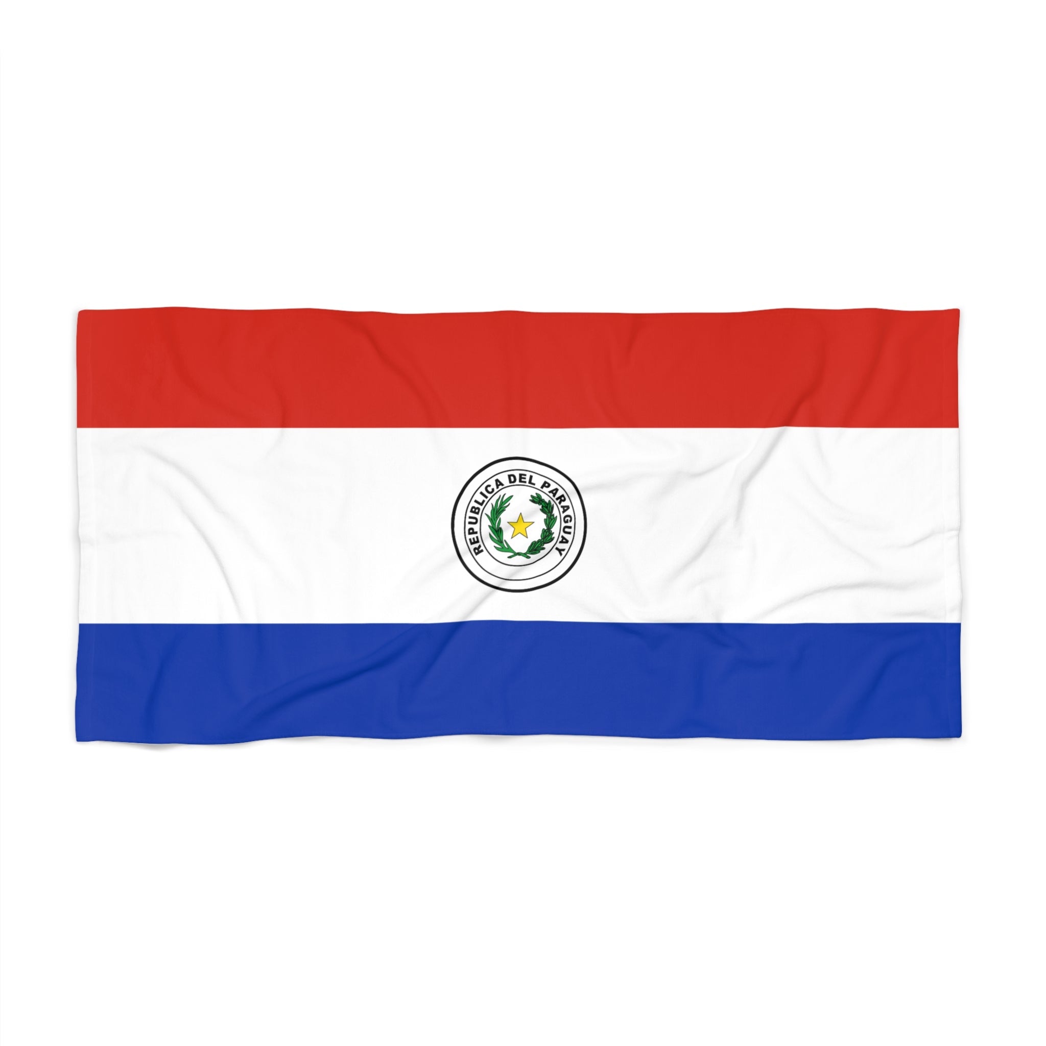 Paraguay Flag Beach Towel | Quality & Long Lasting - 2 Sizes | Paraguayan Pride | Gift for Guaranis Home Decor La Vie Bien Paraguay Flag Beach Towel | Quality & Long Lasting - 2 Sizes | Paraguayan Pride | Gift for Guaranis