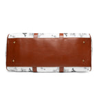 Paris landmarks Travel Duffle for French travel, Water resistant Weekend Bag Bags La Vie Bien Paris landmarks Travel Duffle for French travel, Water resistant Weekend Bag